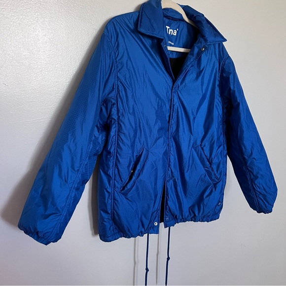 Aritzia TNA Blue Coaches Jacket - Picture 3 of 7